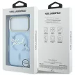 Karl Lagerfeld Script Logo MagSafe iPhone 18 Pro / 17 Pro (KLHMP18X5HKSCAL) tok, világoskék
