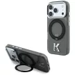 Karl Lagerfeld IML Ring St 360 Kameo Metal MagSafe iPhone 18 Pro / 17 Pro (KLHMP18L6HRSMKMK) tok, fekete