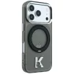 Karl Lagerfeld IML Ring St 360 Kameo Metal MagSafe iPhone 18 Pro Max / 17 Pro Max (KLHMP18X6HRSMKMK) tok, fekete