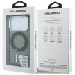 Karl Lagerfeld IML Ring St 360 Kameo Metal MagSafe iPhone 18 Pro Max / 17 Pro Max (KLHMP18X6HRSMKMK) tok, fekete