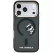 Karl Lagerfeld Peekaboo Logo MagSafe iPhone 18 Pro / 17 Pro (KLHMP18L6HCPSCK) tok, fekete