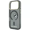Karl Lagerfeld Peekaboo Logo MagSafe iPhone 18 Pro / 17 Pro (KLHMP18L6HCPSCK) tok, fekete