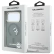 Karl Lagerfeld Peekaboo Logo MagSafe iPhone 18 Pro / 17 Pro (KLHMP18L6HCPSCK) tok, fekete