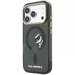 Karl Lagerfeld Peekaboo Logo MagSafe iPhone 18 Pro Max / 17 Pro Max (KLHMP18X6HCPSCK) tok, fekete
