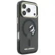 Karl Lagerfeld Peekaboo Logo MagSafe iPhone 18 Pro Max / 17 Pro Max (KLHMP18X6HCPSCK) tok, fekete