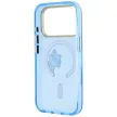 Karl Lagerfeld Peekaboo Logo MagSafe iPhone 18 Pro / 17 Pro (KLHMP18L6HCPSCB) tok, világoskék