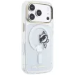 Karl Lagerfeld Peekaboo Logo MagSafe iPhone 18 Pro / 17 Pro (KLHMP18L6HCPSCT) tok, átlátszó