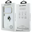 Karl Lagerfeld Peekaboo Logo MagSafe iPhone 18 Pro / 17 Pro (KLHMP18L6HCPSCT) tok, átlátszó