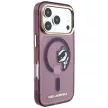Karl Lagerfeld Peekaboo Logo MagSafe iPhone 18 Pro / 17 Pro (KLHMP18L6HCPSCR) tok, bordó