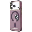 Karl Lagerfeld Peekaboo Logo MagSafe iPhone 18 Pro Max / 17 Pro Max (KLHMP18X6HCPSCR) tok, bordó
