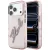Karl Lagerfeld IML Big Signature Resin Metal Frame iPhone 18 Pro Max / 17 Pro Max (KLHCP18X6HCKSRP) tok, rózsaszín