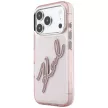 Karl Lagerfeld IML Big Signature Resin Metal Frame iPhone 18 Pro Max / 17 Pro Max (KLHCP18X6HCKSRP) tok, rózsaszín