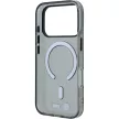 BMW M IML Frosted Metal Logo & Trims MagSafe iPhone 18 Pro / 17 Pro (BMHMP18L26HTFMILA) tok, antracit