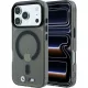 BMW M IML Frosted Metal Logo & Trims MagSafe iPhone 18 Pro Max / 17 Pro Max (BMHMP18X26HTFMILA) tok, antracit