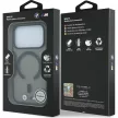 BMW M IML Frosted Metal Logo & Trims MagSafe iPhone 18 Pro Max / 17 Pro Max (BMHMP18X26HTFMILA) tok, antracit
