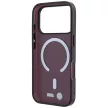 BMW M IML Frosted Metal Logo & Trims MagSafe iPhone 18 Pro / 17 Pro (BMHMP18L26HTFMILR) tok, bordó