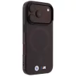 BMW M IML Frosted Metal Logo & Trims MagSafe iPhone 18 Pro Max / 17 Pro Max (BMHMP18X26HTFMILR) tok, bordó