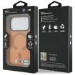 BMW M IML Frosted Metal Logo & Trims MagSafe iPhone 18 Pro / 17 Pro (BMHMP18L26HTFMILO) tok, narancssárga
