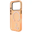 BMW M IML Frosted Metal Logo & Trims MagSafe iPhone 18 Pro Max / 17 Pro Max (BMHMP18X26HTFMILO) tok, narancssárga