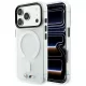 BMW M IML Frosted Metal Logo & Trims MagSafe iPhone 18 Pro / 17 Pro (BMHMP18L26HTFMILH) tok, átlátszó