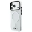 BMW M IML Frosted Metal Logo & Trims MagSafe iPhone 18 Pro / 17 Pro (BMHMP18L26HTFMILH) tok, átlátszó
