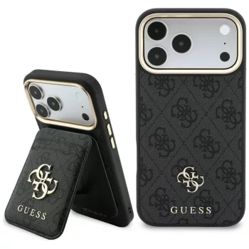   Guess 4G wallet MagSafe iPhone 18 Pro / 17 Pro (GUBPHCP18LP4SM44CK) tok, fekete