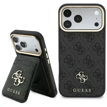   Guess 4Gwallet MagSafe iPhone 18 Pro Max / 17 Pro Max (GUBPHCP18XP4SM44CK) tok, fekete