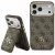 Guess 4G wallet MagSafe iPhone 18 Pro / 17 Pro (GUBPHCP18LP4SM44CW) tok, barna