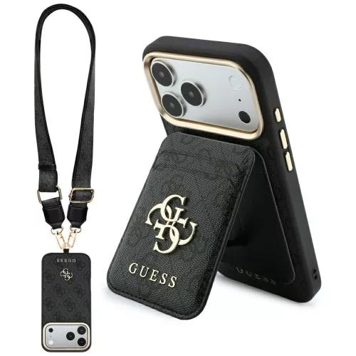 Guess 4Gwallet MagSafe iPhone 18 Pro / 17 Pro (GUBPHUP18LP4SM44CK) tok, barna