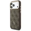 Guess 4Gwallet nad lanyard MagSafe iPhone 18 Pro Max / 17 Pro Max (GUBPHUP18XP4SM44CW) tok, barna