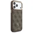 Guess 4Gwallet nad lanyard MagSafe iPhone 18 Pro Max / 17 Pro Max (GUBPHUP18XP4SM44CW) tok, barna