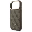 Guess 4Gwallet nad lanyard MagSafe iPhone 18 Pro Max / 17 Pro Max (GUBPHUP18XP4SM44CW) tok, barna