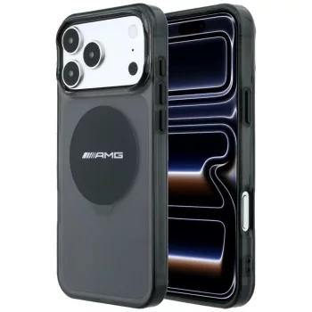   AMG IML Transparent Bicolor Block MagSafe iPhone 18 Pro Max / 17 Pro Max (AMHMP18X24HTBKK) tok, fekete