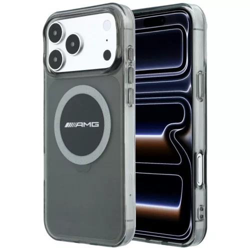 AMG IML Transparent Bicolor Block MagSafe iPhone 18 Pro Max / 17 Pro Max (AMHMP18X24HTBKA) tok, fekete