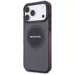 AMG IML Transparent Bicolor Block MagSafe iPhone 18 Pro Max / 17 Pro Max (AMHMP18X24HTBKR) tok, fekete-bordó