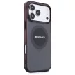AMG IML Transparent Bicolor Block MagSafe iPhone 18 Pro Max / 17 Pro Max (AMHMP18X24HTBKR) tok, fekete-bordó