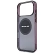 AMG IML Transparent Bicolor Block MagSafe iPhone 18 Pro Max / 17 Pro Max (AMHMP18X24HTBKR) tok, fekete-bordó