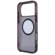 AMG IML Transparent Bicolor Block MagSafe iPhone 18 Pro Max / 17 Pro Max (AMHMP18X24HTBKR) tok, fekete-bordó