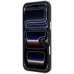 BMW Sign Deboss Quilted Metal Logo MagSafe iPhone 18 Pro / 17 Pro (BMHMP18L26SWOSPK) tok, fekete