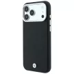 BMW Sign Deboss Quilted Metal Logo MagSafe iPhone 18 Pro Max / 17 Pro Max (BMHMP18X26SWOSPK) tok, fekete
