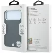 BMW Sign Deboss Quilted Metal Logo MagSafe iPhone 18 Pro Max / 17 Pro Max (BMHMP18X26SWOSPK) tok, fekete