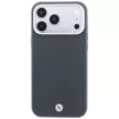 BMW Sign Deboss Quilted Metal Logo MagSafe iPhone 18 Pro / 17 Pro (BMHMP18L26SWOSPA) tok, antracit