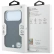 BMW Sign Deboss Quilted Metal Logo MagSafe iPhone 18 Pro Max / 17 Pro Max (BMHMP18X26SWOSPA) tok, antracit