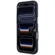 BMW Sign Deboss Quilted Metal Logo MagSafe iPhone 18 Pro / 17 Pro (BMHMP18L26SWOSPB) tok, kék