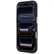 BMW Sign Inclined Deboss Letters MagSafe iPhone 18 Pro / 17 Pro (BMHMP18L26SWOWDK) tok, fekete