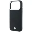 BMW Sign Inclined Deboss Letters MagSafe iPhone 18 Pro / 17 Pro (BMHMP18L26SWOWDK) tok, fekete