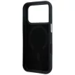 BMW Sign Inclined Deboss Letters MagSafe iPhone 18 Pro / 17 Pro (BMHMP18L26SWOWDK) tok, fekete