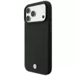 BMW Kevlar Metal Logo MagSafe iPhone 18 Pro / 17 Pro (BMHMP18L26SWPTKLK) tok, fekete