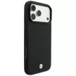 BMW Kevlar Metal Logo MagSafe iPhone 18 Pro / 17 Pro (BMHMP18L26SWPTKLK) tok, fekete