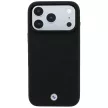 BMW Kevlar Metal Logo MagSafe iPhone 18 Pro Max / 17 Pro Max (BMHMP18X26SWPTKLK) tok, fekete